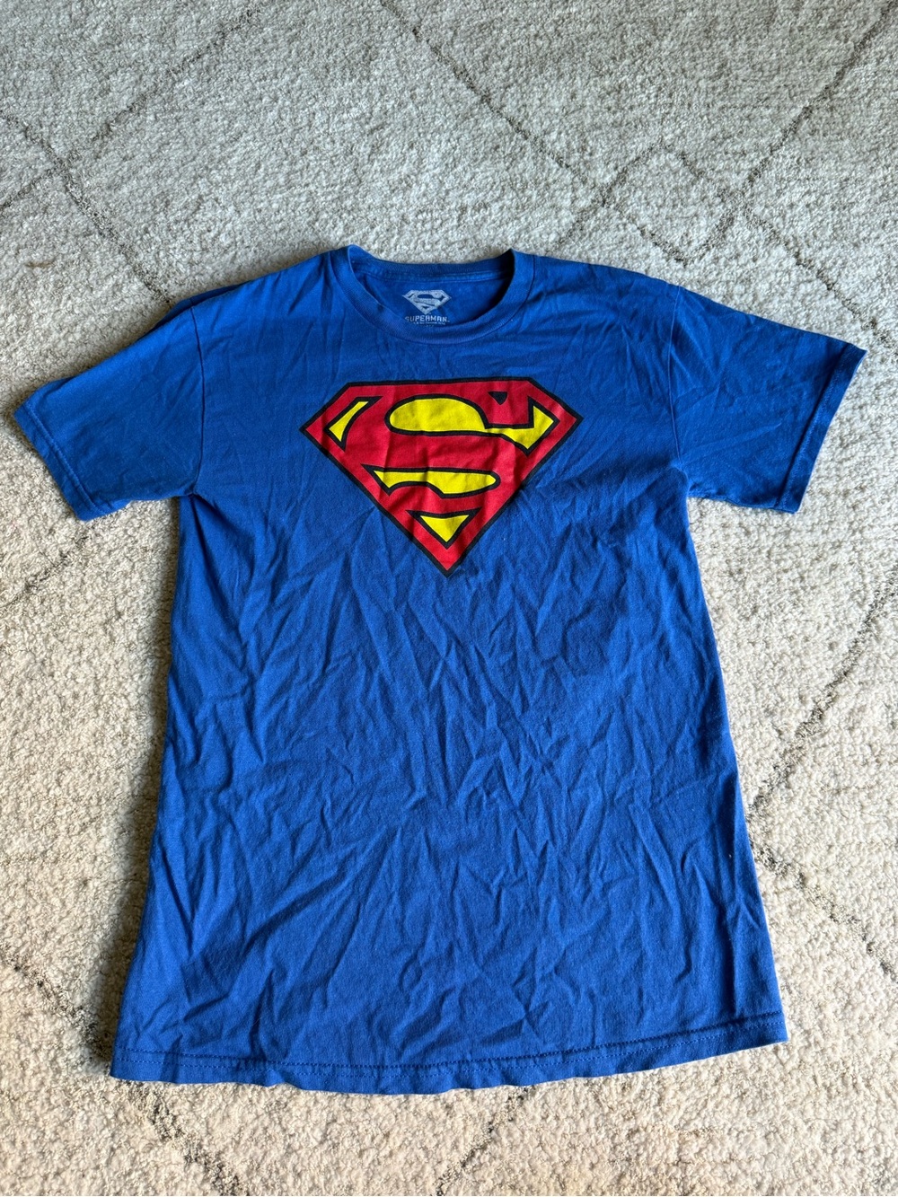 DC Comics Superman Crest Tee Size S